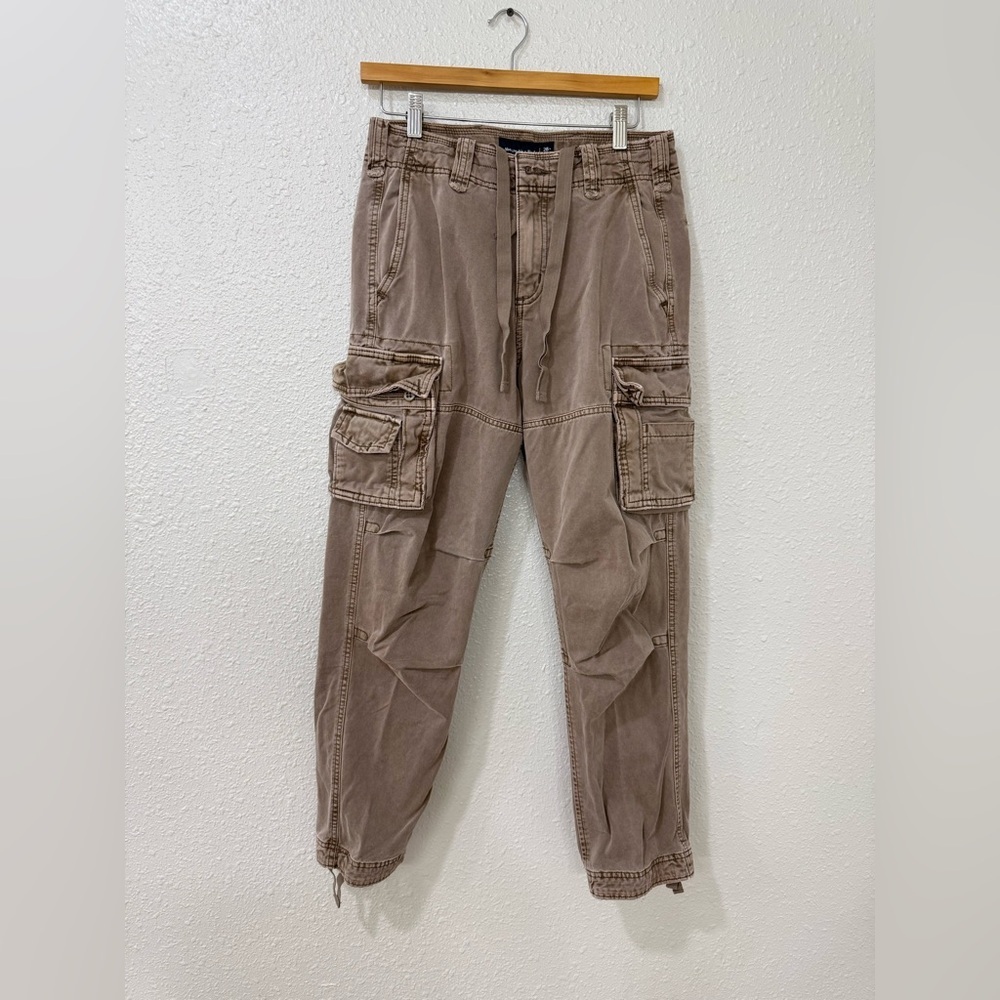 Abercrombie and Fitch Cargo Pants Baggy Mens 28x30